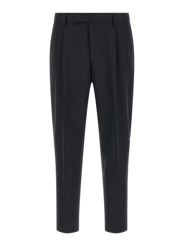 ZEGNA: テーラードトラウザー - テーラードパンツ - ブルー
