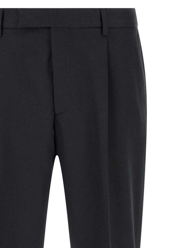 The Best Shops ZEGNA: テーラードトラウザー - テーラードパンツ - ブルー