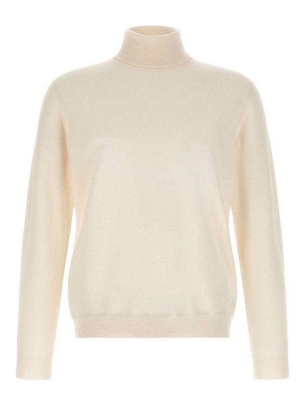 ZANONE: Rollkragenpullover  und Polo-Ausschnitt - Rollkragenpullover - Weiß