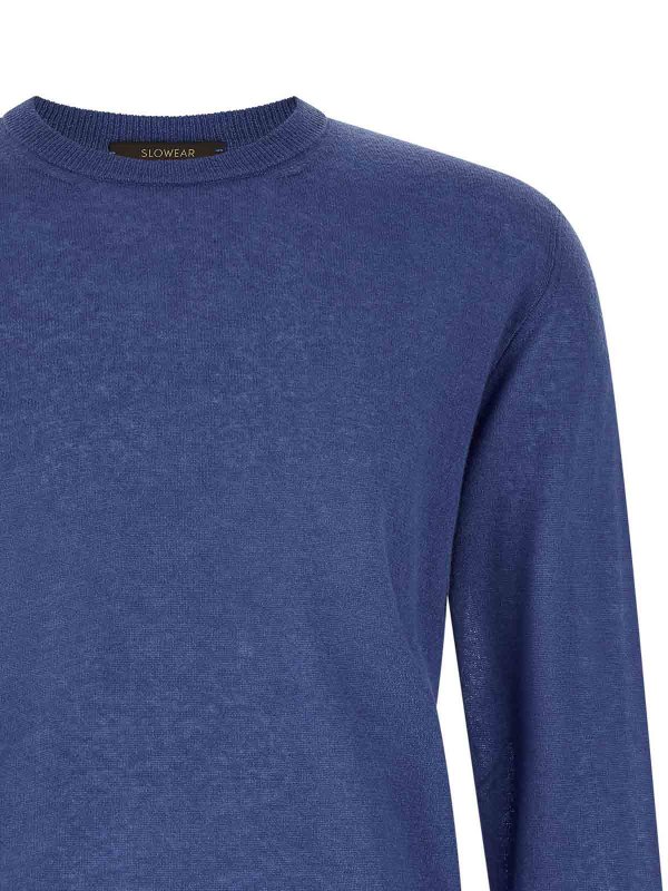 The Best Shops ZANONE: Pull col rond - Pull Col Rond - Bleu Clair