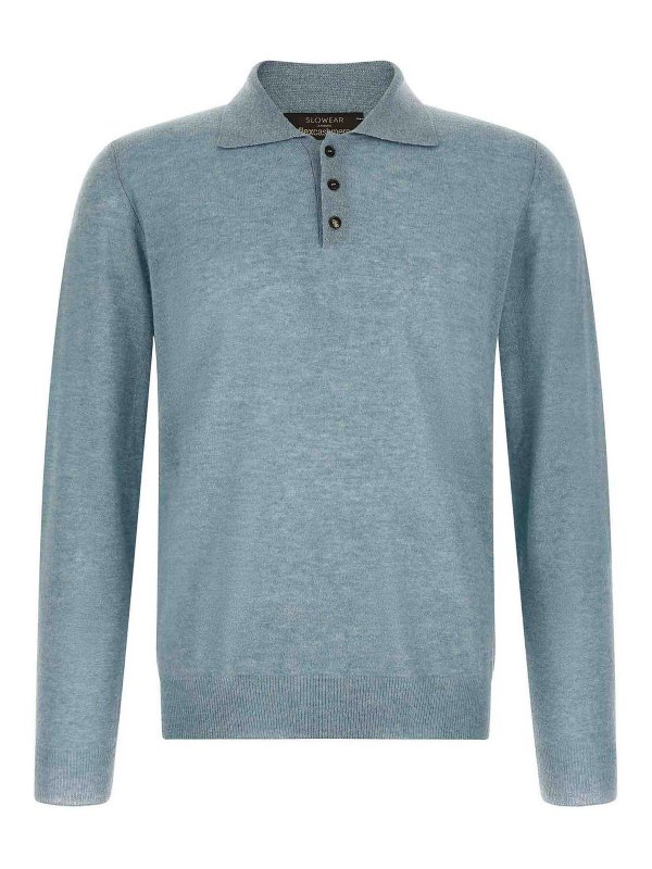 ZANONE: Poloshirts - Poloshirt - Hellblau