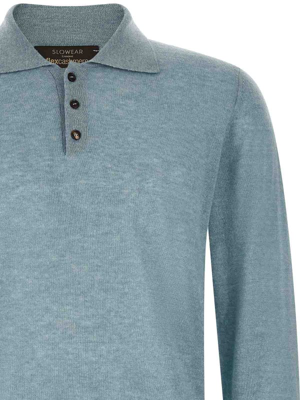 The Best Shops ZANONE: Poloshirts - Poloshirt - Hellblau