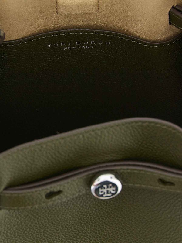 バケットバッグ - 緑 shop online: TORY BURCH