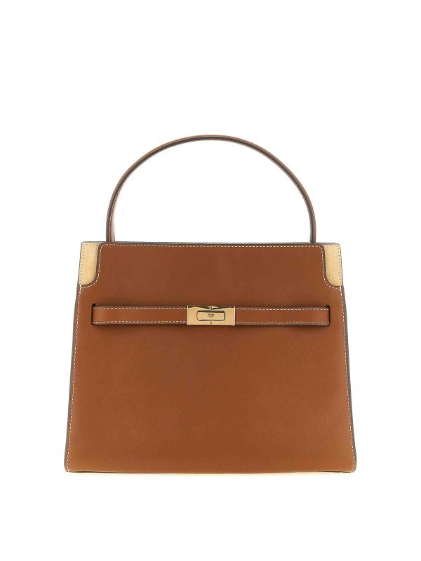 TORY BURCH: Handtaschen - Shopper - Braun