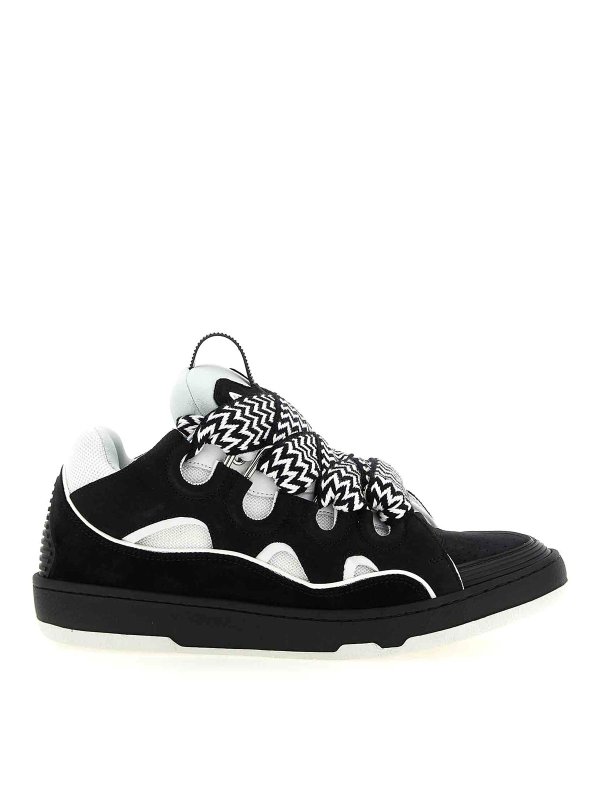 LANVIN: Chaussures de sport - Baskets - Blanc