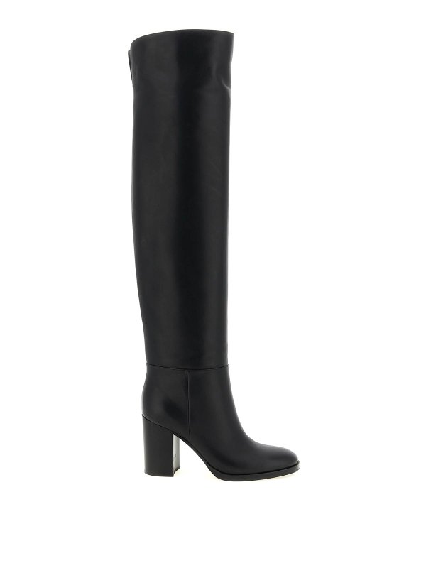 Gianvito Rossi: Botas - Botas - Negro