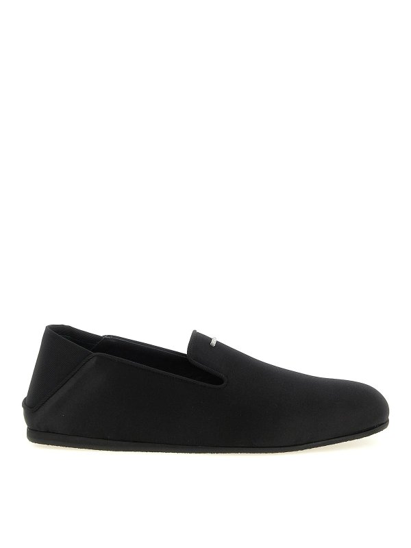 GIUSEPPE ZANOTTI: ロファー＆スリッパ - ローファー - 黒