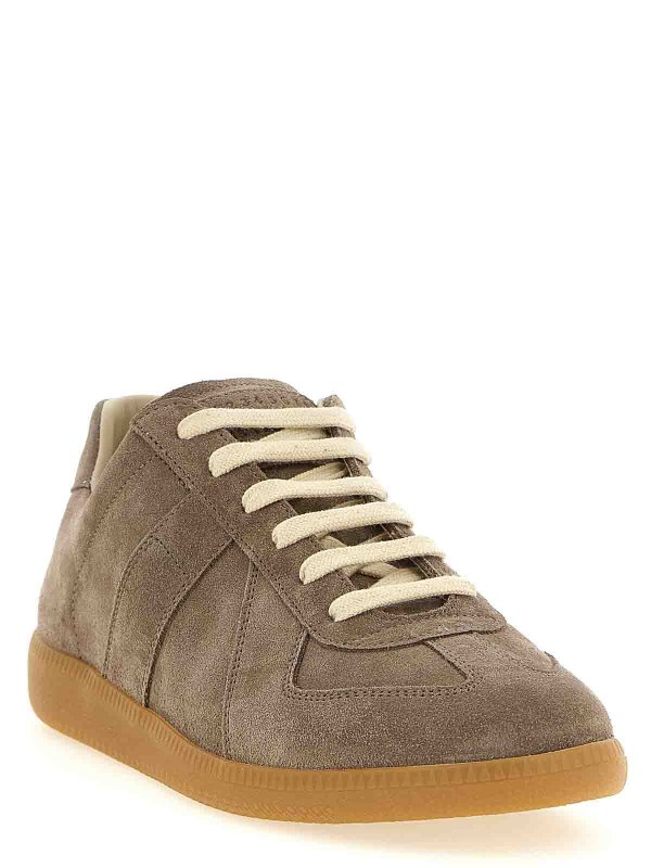 Maison Margiela: Chaussures de sport online - Baskets - Beige