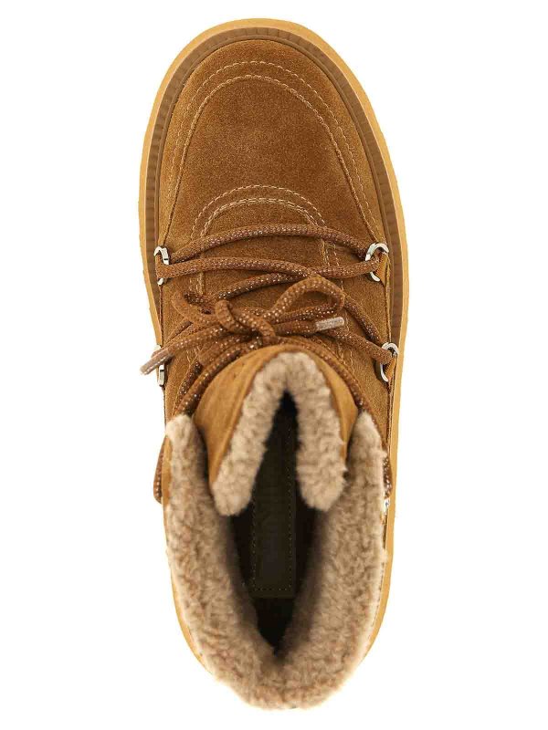 アンクルブーツ - ブラウン shop online: MULBERRY