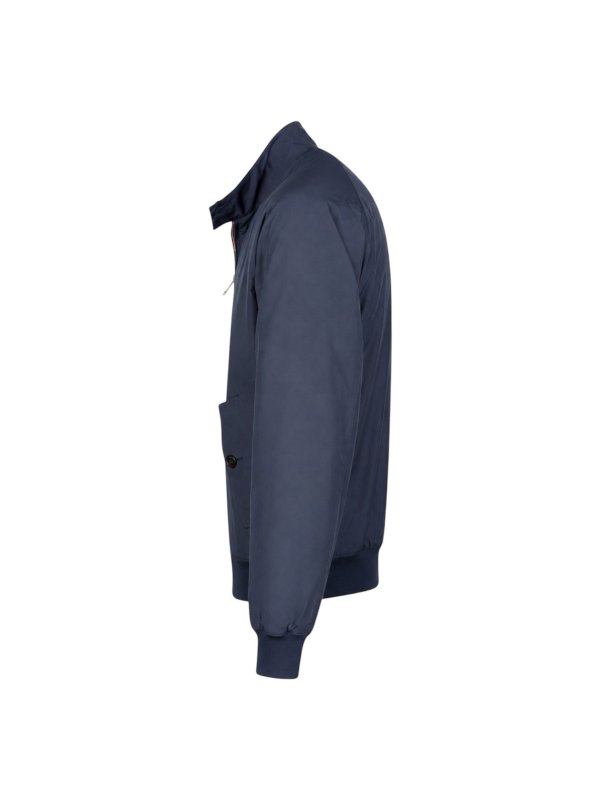 BARACUTA: ニーレングスコート online - 膝丈コート - ブルー