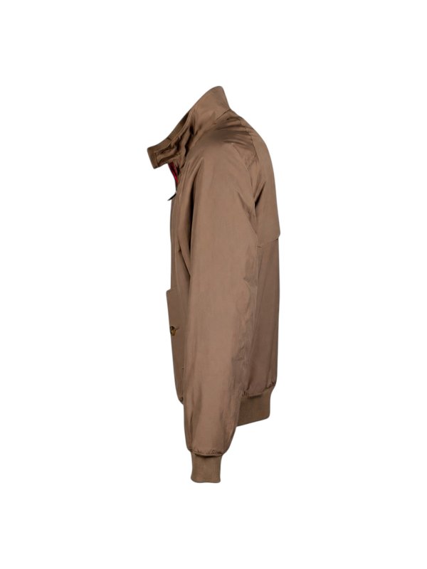 BARACUTA: knee length coats online - Beige Jacket