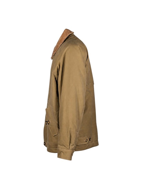 BARACUTA: ニーレングスコート online - 膝丈コート - ベージュ