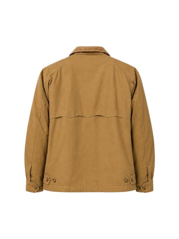 膝丈コート - ベージュ shop online: BARACUTA