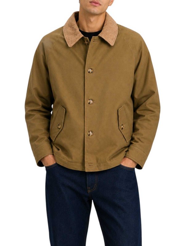 BARACUTA buy online 膝丈コート - ベージュ