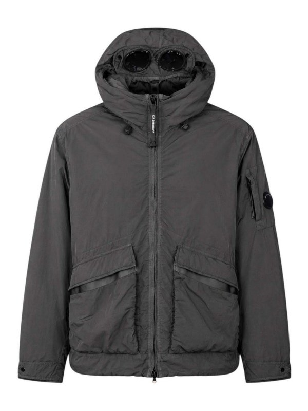C.P. COMPANY: knee length coats - Gray Jacket