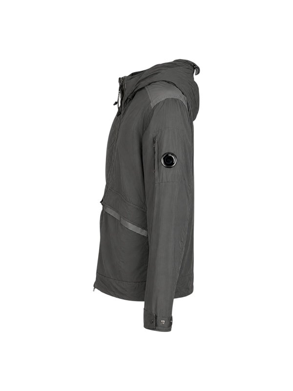 C.P. COMPANY: knee length coats online - Gray Jacket