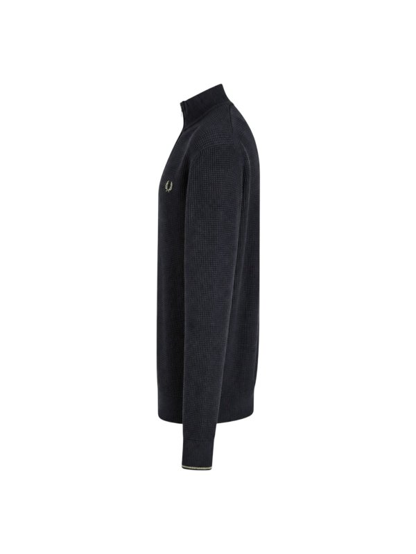 FRED PERRY: Rollkragenpullover  und Polo-Ausschnitt online - Rollkragenpullover - Schwarz