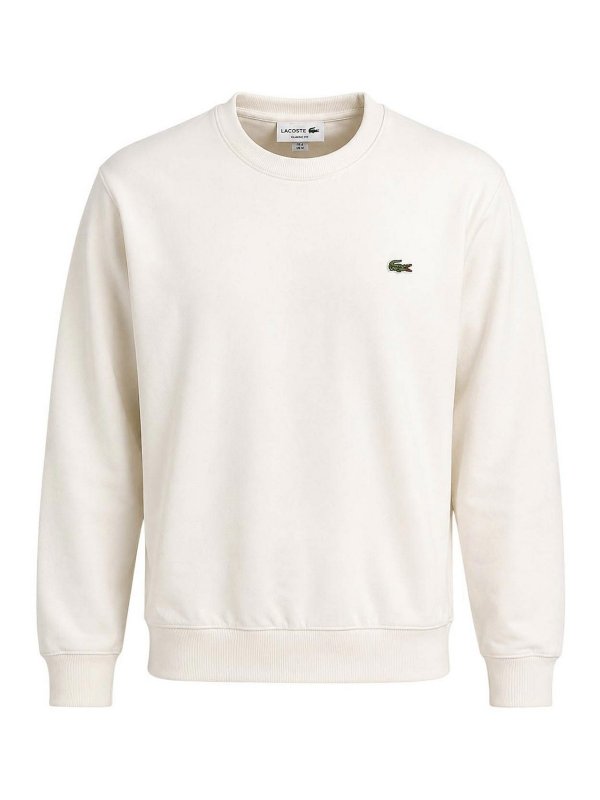 LACOSTE: Sudaderas y suéteres - Sudadera - Blanco