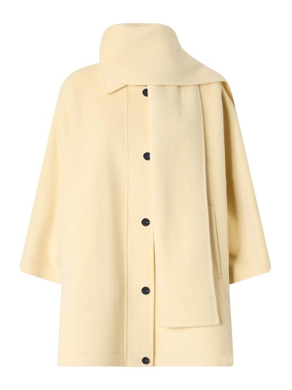 Pinko: knee length coats - Yellow Jacket