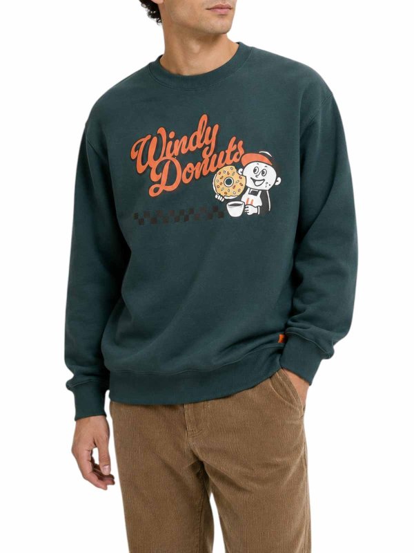 Sweatshirt - Grün shop online: UNIVERSAL OVERALL