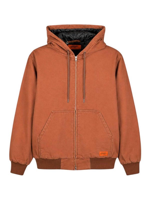 UNIVERSAL OVERALL: knee length coats - Brown Jacket