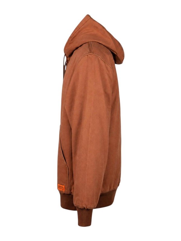 UNIVERSAL OVERALL: knee length coats online - Brown Jacket