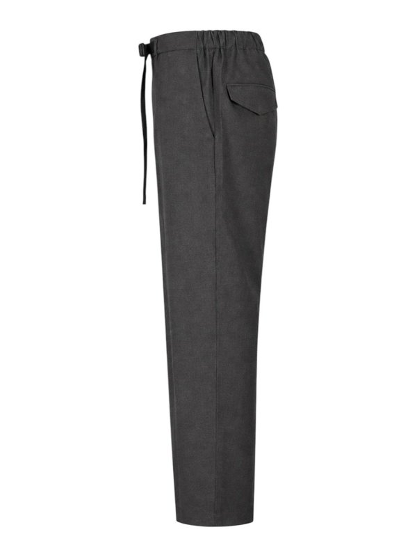 WHITE SAND: casual trousers online - Gray Pants
