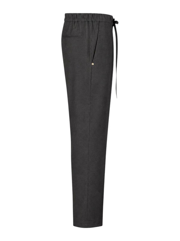 The Best Shops WHITE SAND: casual trousers - Gray Pants
