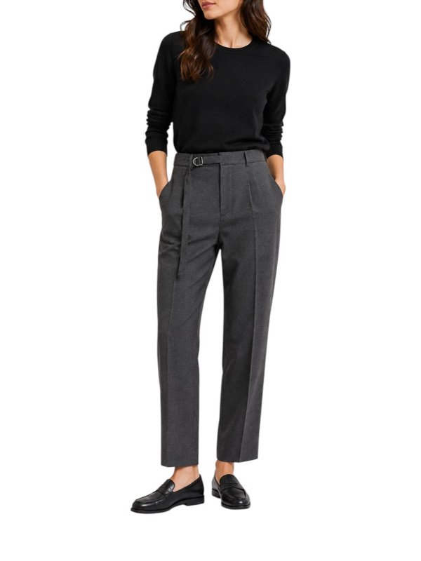 Gray Pants shop online: WHITE SAND