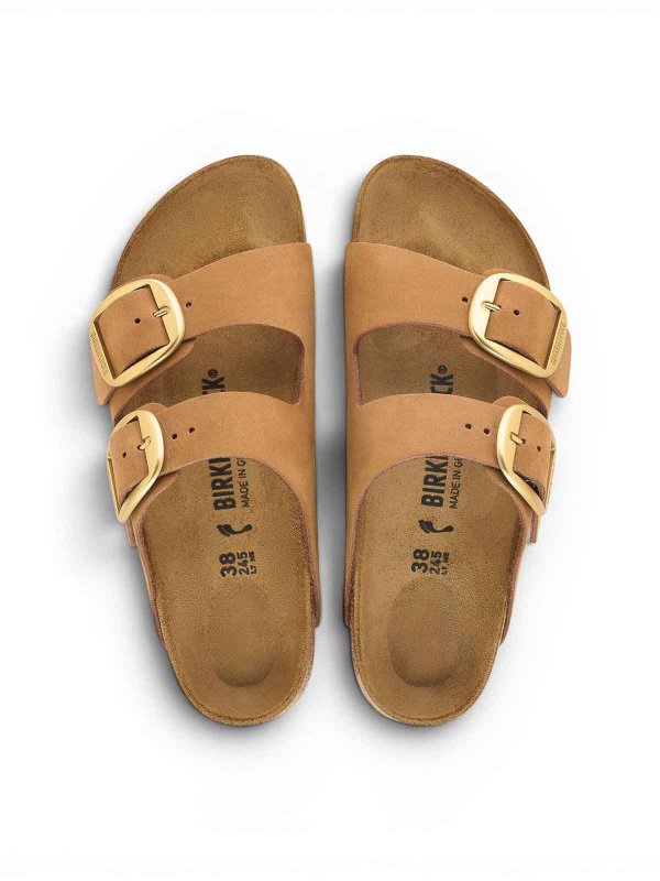 The Best Shops BIRKENSTOCK: サンダル - サンダル - ブラウン