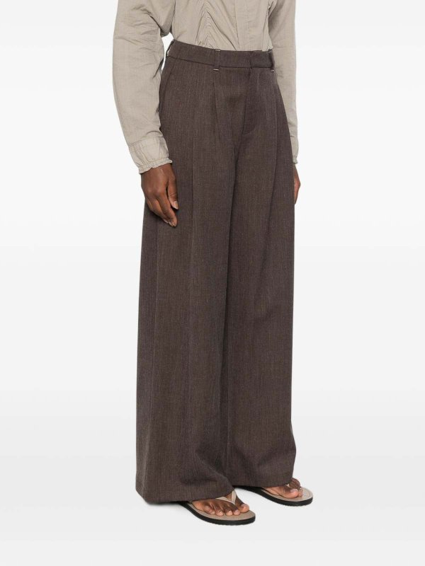 ELEH: Pantalons online - Blazer - Marron