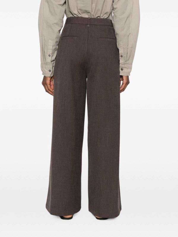 The Best Shops ELEH: Pantalons - Blazer - Marron