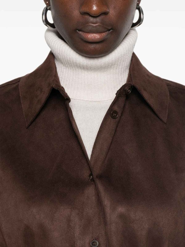 シャツ - ブラウン shop online: ELEH