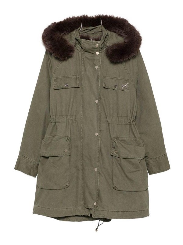 Liu Jo: Parkas - Parka - Vert