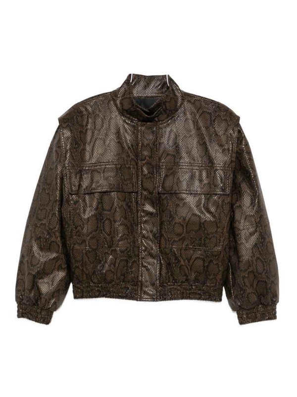 TWINSET: Col roulé & Col polo - Pull Col Roulé - Marron