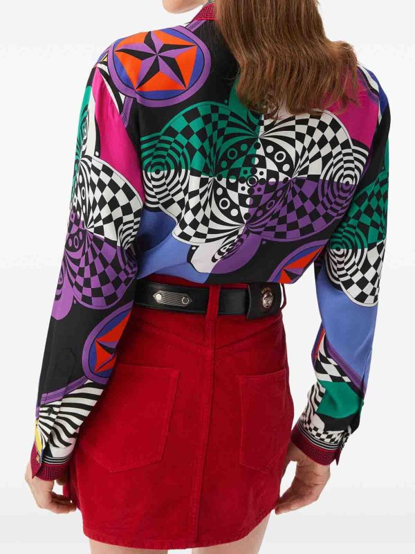 VERSACE: シャツ online - シャツ - マルチカラー