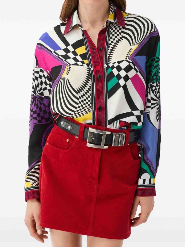 The Best Shops VERSACE: シャツ - シャツ - マルチカラー