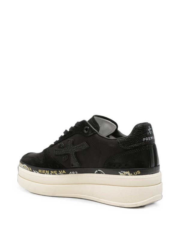 PREMIATA: Chaussures de sport online - Baskets - Noir