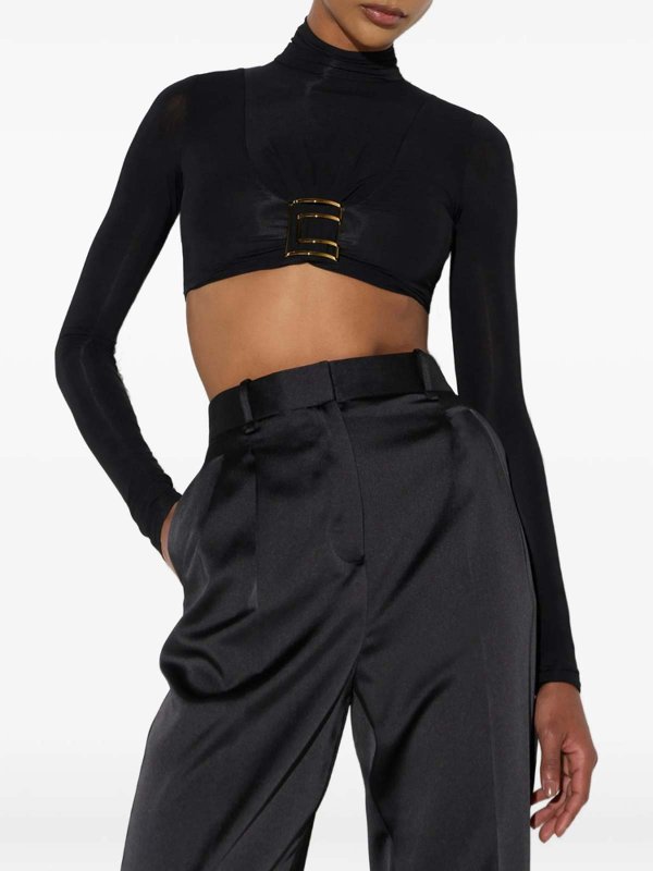 ELISABETTA FRANCHI: トップス＆タンクトップ online - トップ/タンクトップ - 黒