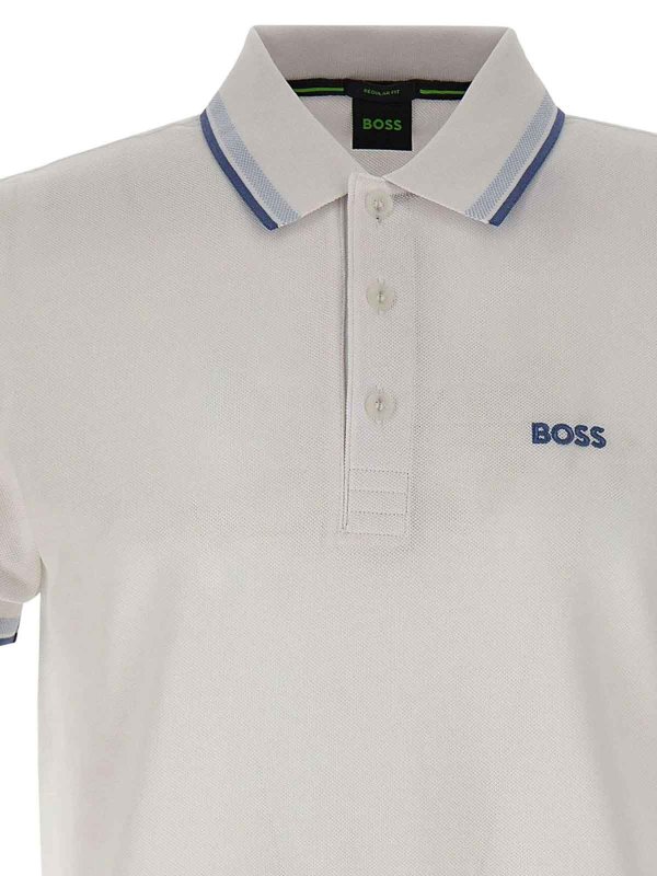The Best Shops Hugo Boss: クルーネック - クルーネック - 白