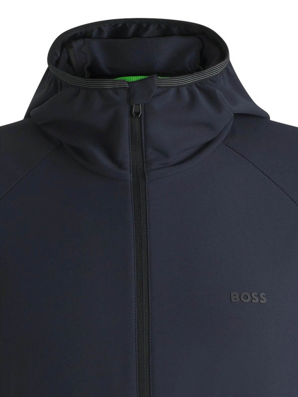 Hugo Boss: ニーレングスコート online - 膝丈コート - ブルー