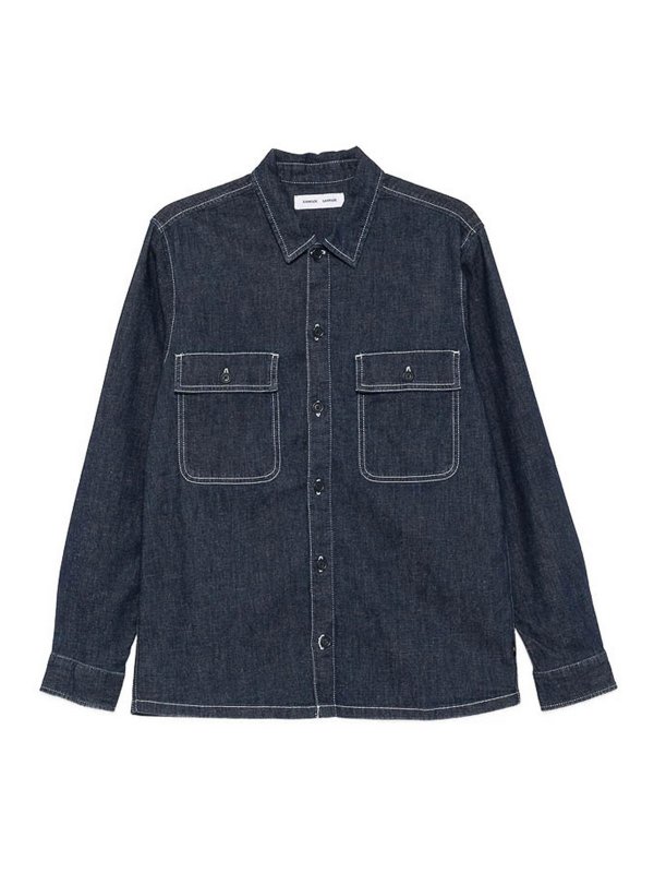 SAMSOE SAMSOE: Chemises - Chemise - Bleu