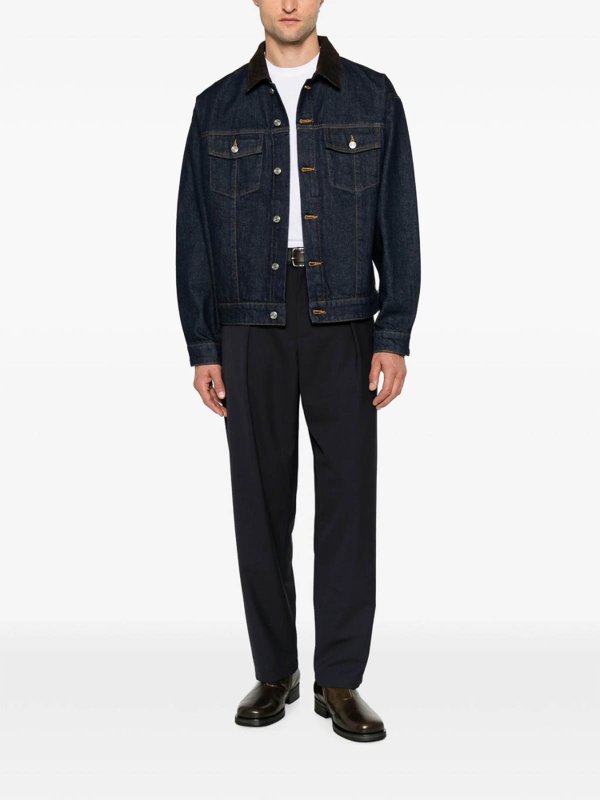 The Best Shops A.P.C.: カジュアルトラウザー - カジュアルパンツ - ブルー