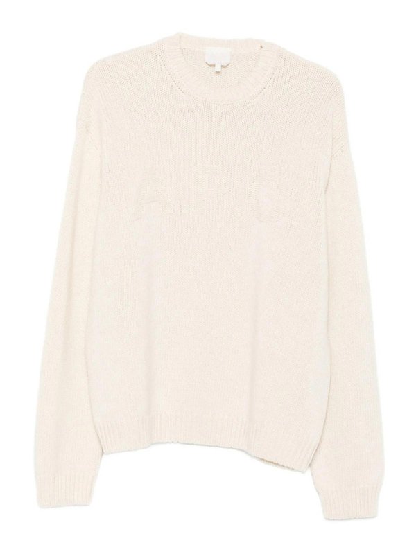 A.P.C.: Pull col rond - Pull Col Rond - Blanc