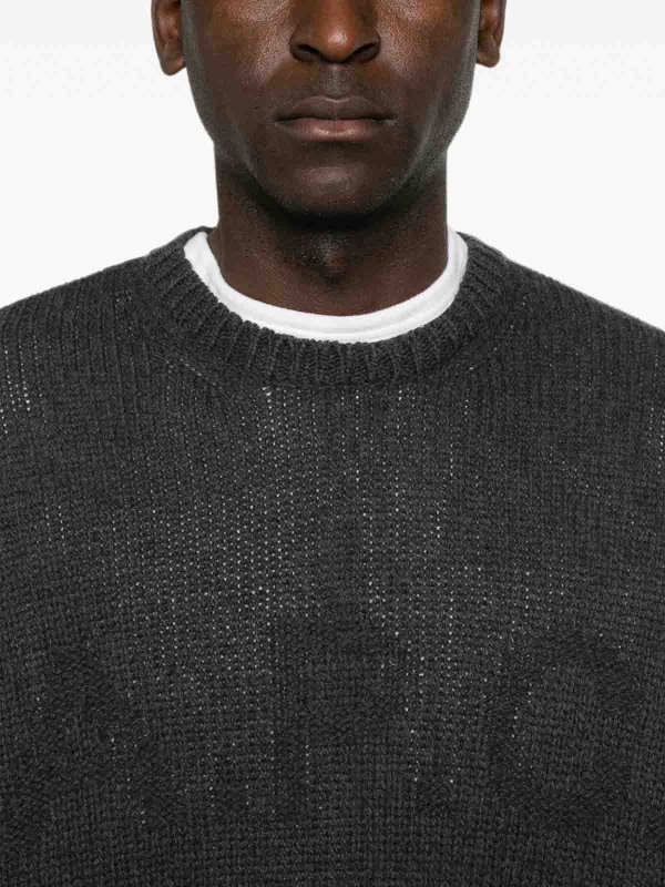 A.P.C.: Pull col rond online - Pull Col Rond - Gris
