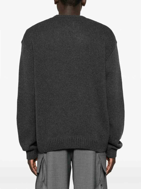 The Best Shops A.P.C.: Pull col rond - Pull Col Rond - Gris