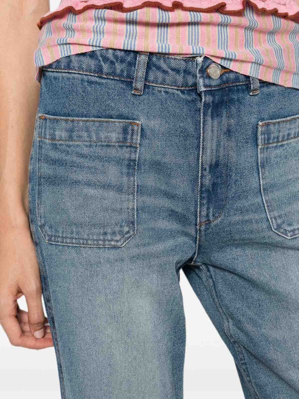A.P.C.: Jeans Rectos online - Vaqueros Rectos - Azul