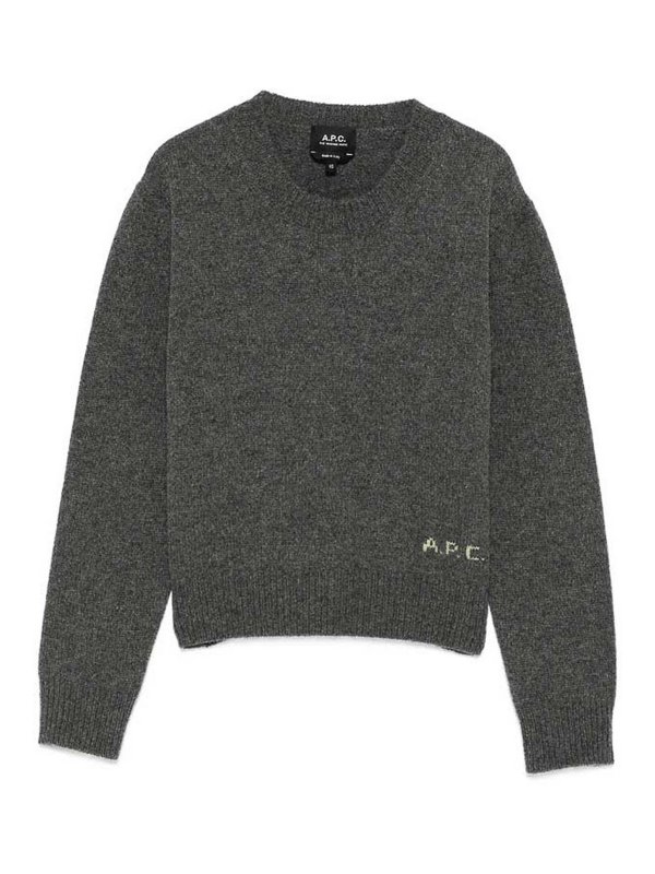 A.P.C.: クルーネック - クルーネック - グレー