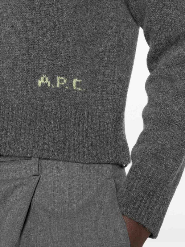 The Best Shops A.P.C.: クルーネック - クルーネック - グレー