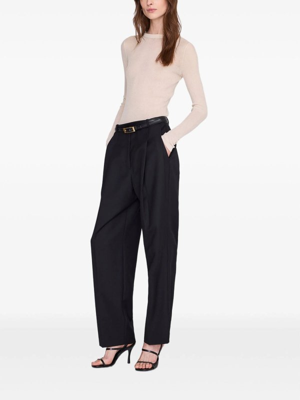 カジュアルパンツ - 黒 shop online: ANINE BING